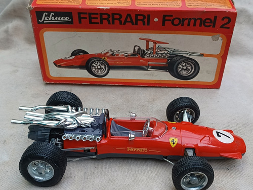 70s Ferrari Fórmula 2 Schuco Germany 1:16 Caja Original