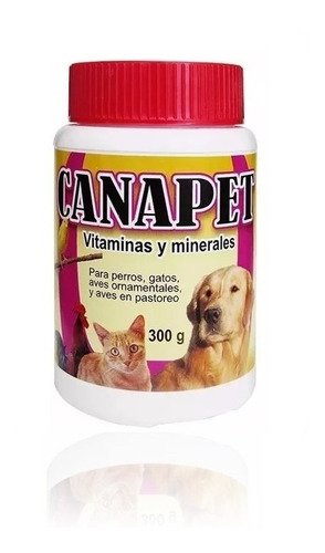 Vitaminas Y Minerales Mascotas Canapet X300g Entrega Ya!