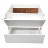 Vanitory Baño Mueble Solo Colgante Moderno Blanco 80x45cm