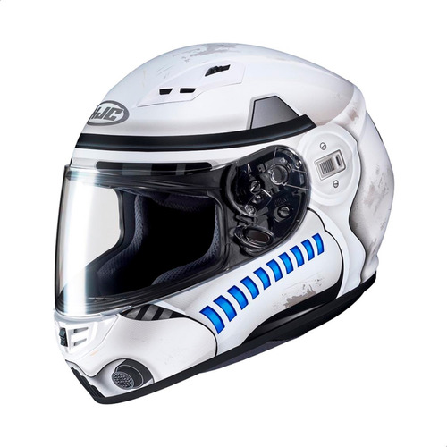 Casco Integral Moto Hjc Cs-15 Stormtrooper Star Wars Um