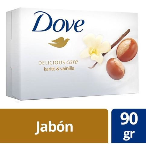 Dove Jabón En Barra Karité Y Vainilla 90g