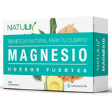 Magnesio X30 Comp. Natuliv Huesos Fuertes Ena Sabor Neutro