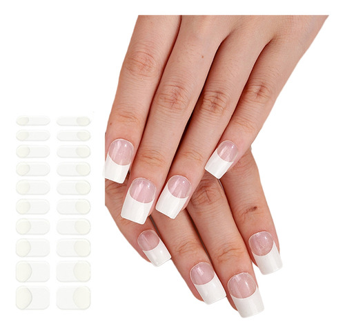 (e) Pegatinas De Gel Para Uñas Realistas Con Lámpara Uv, Sem