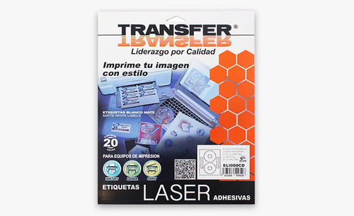 Etiqueta Transfer Laser Cd