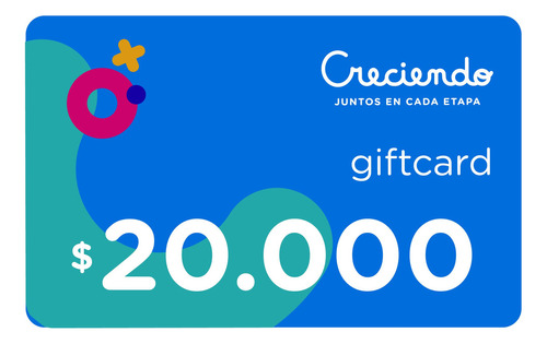 Tarjeta Gift Card De Creciendo