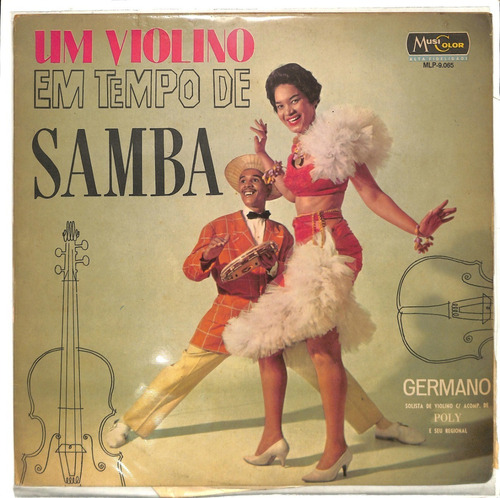 Germano / Poly - Um Violino Em Tempo De Samba - Lp