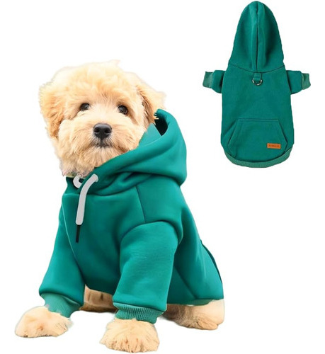 Sudadera Con Capucha Para Perros Mascotas Gatos En Clima [u]