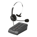 Telefone Headset C/ Discadora Intelbras Hsb  Preto - Hsb40