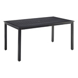 Co6215-bz Kaplan Mesa De Comedor De Metal Para Exteriores, B