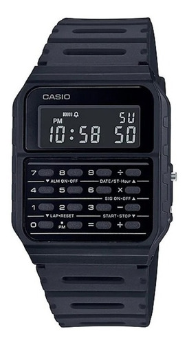 Reloj Casio Vintage Hombre Calculadora Alarma Ca-53wf-1b