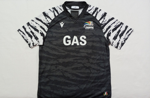 Camiseta Zebre Gps Macron Rugby Italia Talle Xxxl