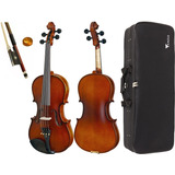 Viola De Arco Eagle Va180 4/4 Envelhecida + Case+ Arco+ Breu