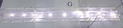 5 Tiras De 9 Leds LG 50lb5830