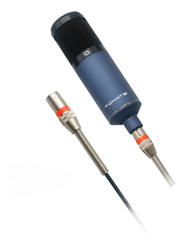 Microfone Condensador Estudio Tomate 48v Cabo Xlr