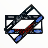 Par De Marcos Portaplacas Ford Racing Tipo Europeo Ancho Se