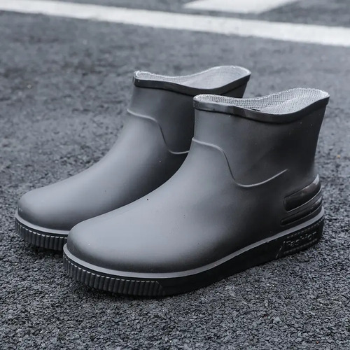 Bota Para Lluvia Juventud Trabajo Jardinero Hule Antiderrapa | MercadoLibre