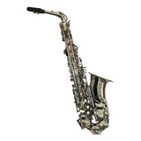 Sax Alto Silvertone Mib Niquelado Con Estuche Slsx010 Meses