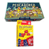 Pictionary + Pescadores Juego De Mesa Original Scarlet Kids