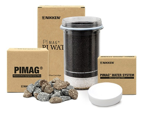 Filtro De Agua Pimag Nikken Kit Repuestos Pi Water