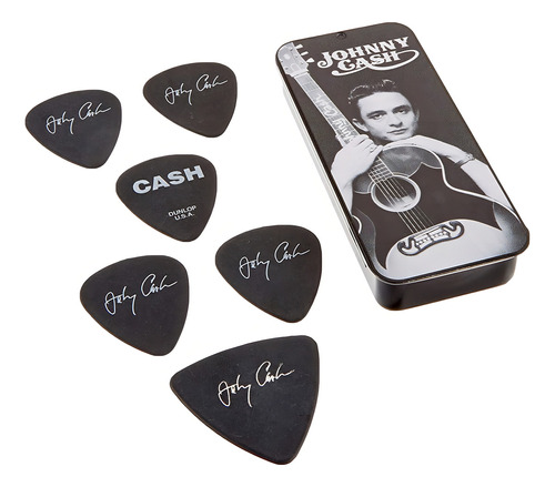 Dunlop Jcpt01m Johnny Cash Memphis - Caja De Lata 6 Puas