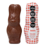 Conejo De Pascua Rapanui Orejón Dorado 40g - Chocolate