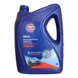 Lubricante Gulf Max 20w50 4 Litros Mineral Multigrado