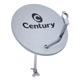 Antena Century Ku 60cm Chapa Banda Ku Aço Lançamento