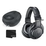 Auriculares De Monitor Ath-m20x (negros) + Estuche Auri...