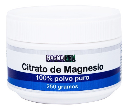 Citrato De Magnesio Polvo 250g Magmagen Sabor Caracteristico