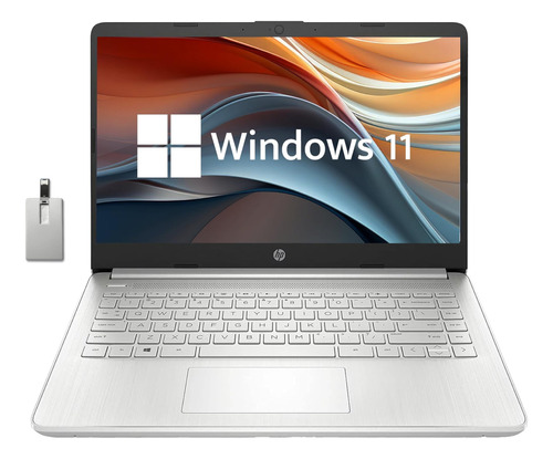 Laptop Liviana Hp 14 Fhd Tipo Ips, Amd Ryzen U, 16 Gb De Ram