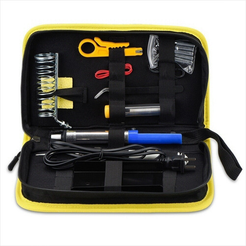 Kit Cautín Soldador Profesional Para Electrónica 60w Diy