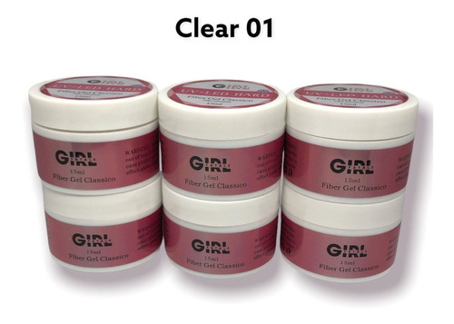 Gel Girl Fatale 6 Unidades 15g - Não Queima Na Cabine