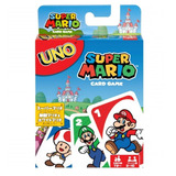 Juego De Mesa Uno Super Mario Card De Cartas Uno Original