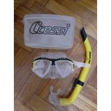 Buceo Kit Mascara Cressi Y Snorkel Pro Oferta 