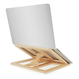 Soporte De Madera Para Laptop Plegable Y Ajustable, Para Lap