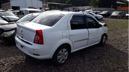 SUCATA RENAULT LOGAN 1.0 16V FLEX 2013 RS CAÍ PEÇAS