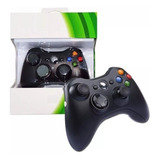Controle Com Fio Para Xbox 360 Slim / Fat E Pc Joystick Top Cor Preto