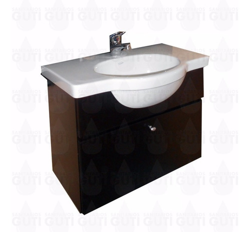 Vanitory Wengue Baño Bacha Losa Ferrum Venecia 64 1 Orif