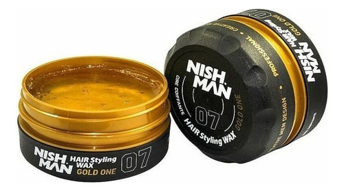 Hair Wax Nishman 07 Gold One Cera Para Peinar