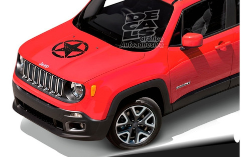 Calco Jeep Renegade Army Kit Capot Y Laterales
