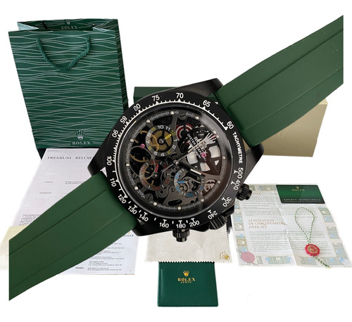  Reloj Rolex Daytona Juan Pablo Montoya 42mm Negro Zafiro