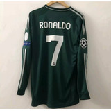 Jersey Real Madrid Manga Larga Ronaldo #7