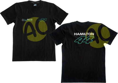 Remera Pilotos F1 2023 - Mercedes Hamilton 44 Xxxl