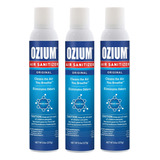 Deodorizante Y Sanitizante Ambiental Ozium Aroma A Nuevo 3pz