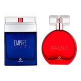 Kit Perfume Empire Sport. Dazzle Vermelho.