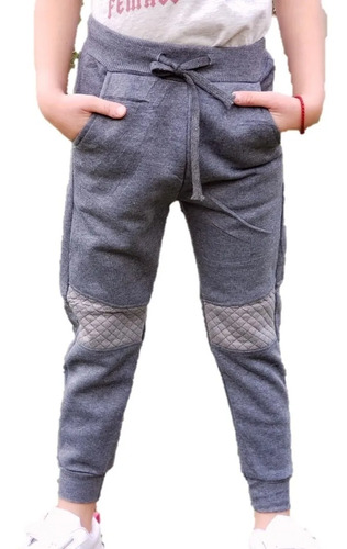 Pack 3 Pantalones Buzo Niños. Jogger Juvenil.  Forro Polar. 