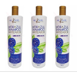 Shampoo Mora Azul Matizador Nekane Pack De 3 Pzs 960g