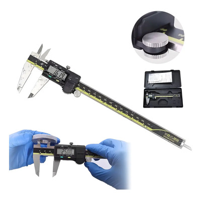 Calibrador Digital Mitutoyo 0-200mm Acero Inoxidable | Meses sin interés
