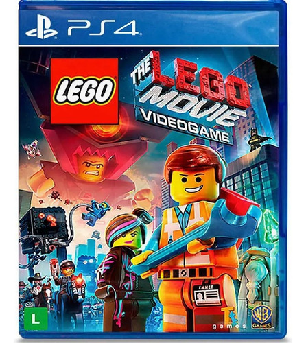 Jogo Lego Movie Videogame - Ps4 Mídia Física