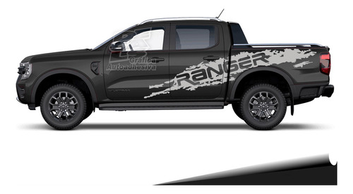 Calco Ford Ranger 2023 - 2024 Paint Juego